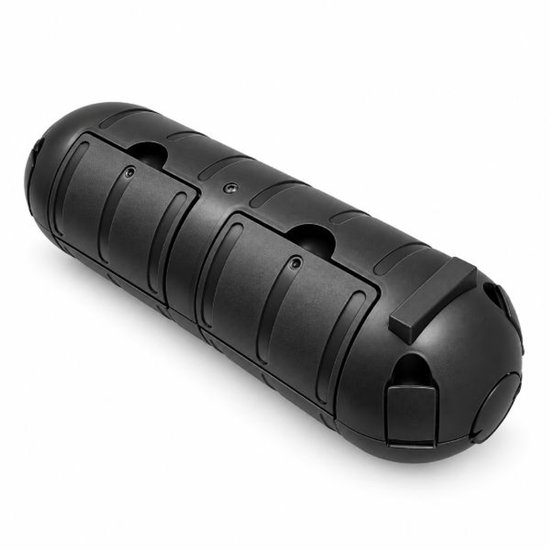Grodt Kabel Beschermbox Buiten – Stekker Beschermdoos voor Verlengsnoer – Spatwaterbescherming – 23 cm – Zwart — afbeelding 4