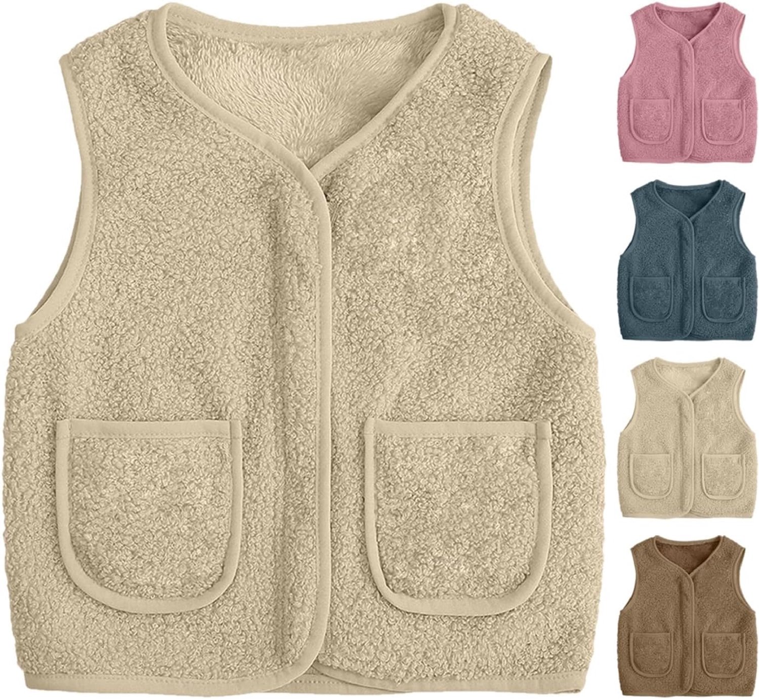 Fleece vest voor meisjes