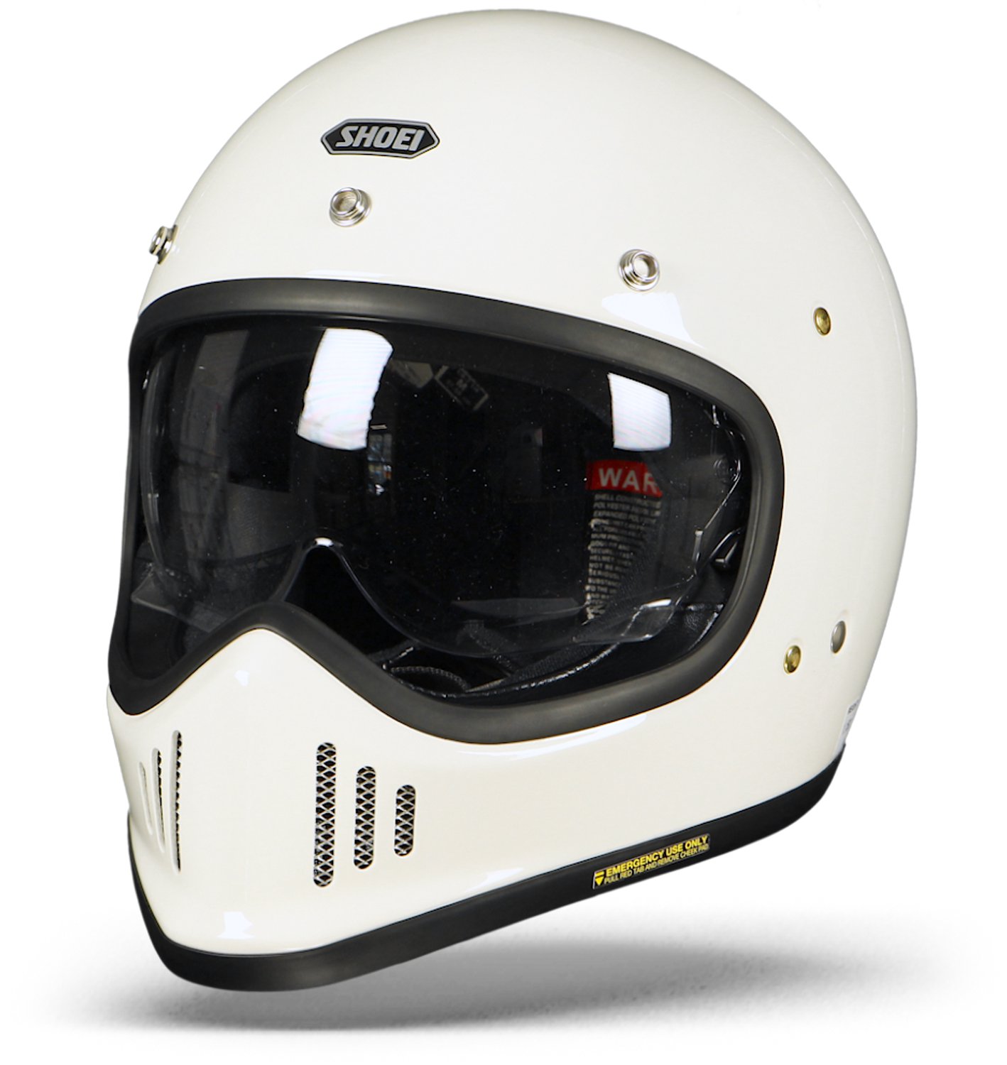 Shoei Ex-Zero Off Wit Crosshelm - Helm
