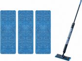 3 stuks - Herbruikbare Dweilpads - geschikt voor Philips OneUp 3000 & 5000 Series Mop - Vervangende Vloerreinigingspads - FLP00001 Vervangende dweilkop- Wasbare Microvezel Reinigingspads accessoires