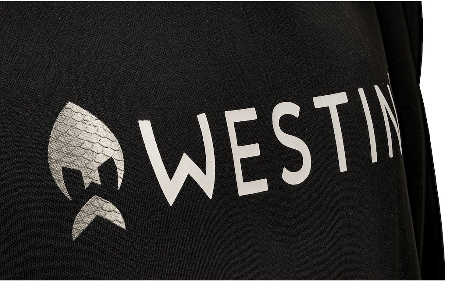 Westin Hoodie Hyper Realistic Ink Medium Zwart