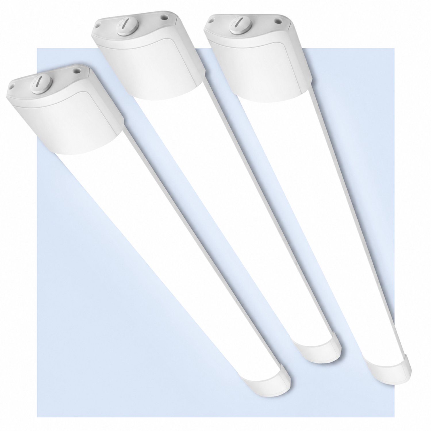 LOVHAUS 3x Koppelbare LED TL Lamp 150 cm - 45W - 4950 Lumen - 4000K - IP66 Wit