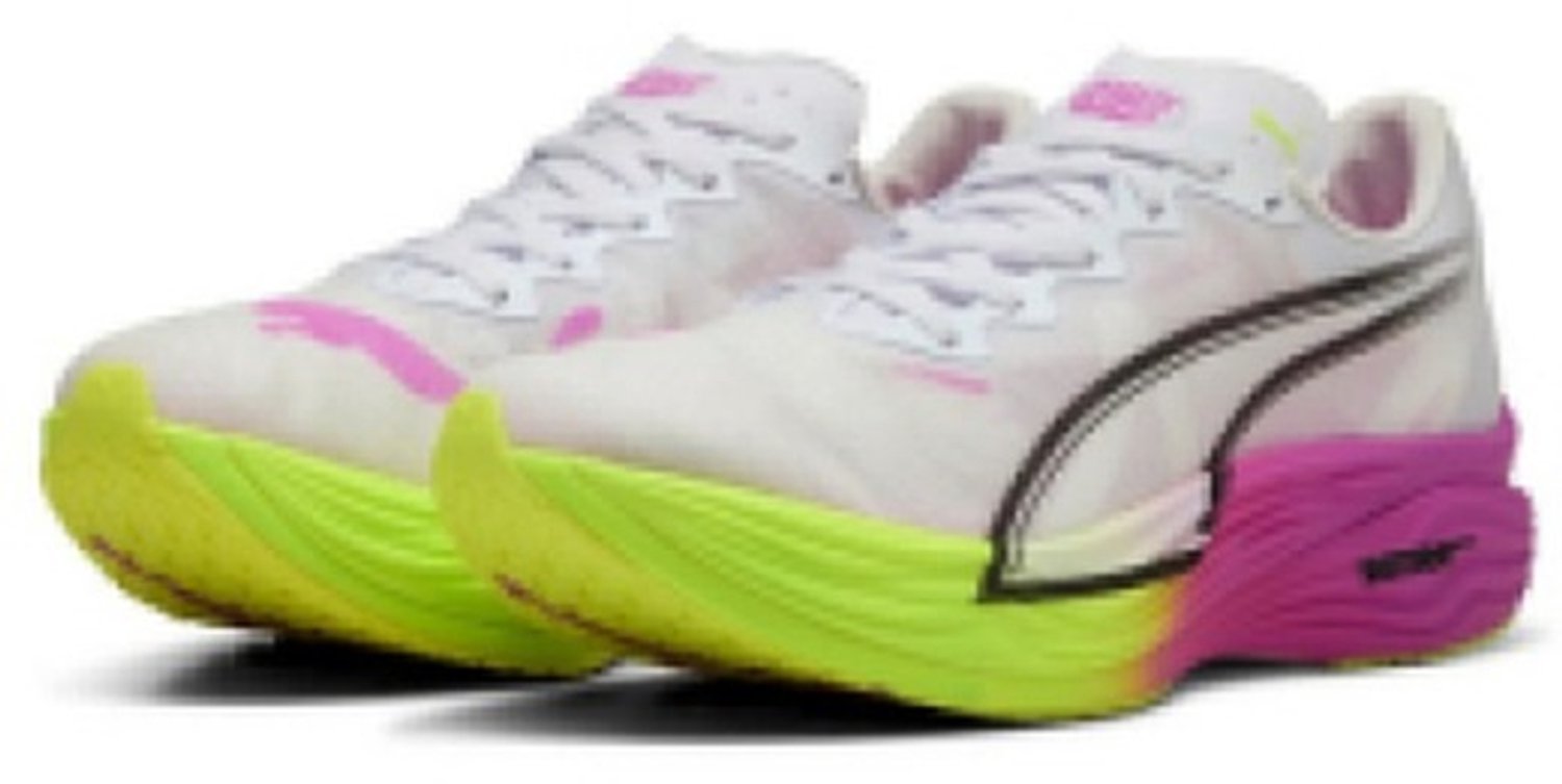 Puma Deviate NITRO Elite 3 Hardloopschoenen Heren 44 Wit