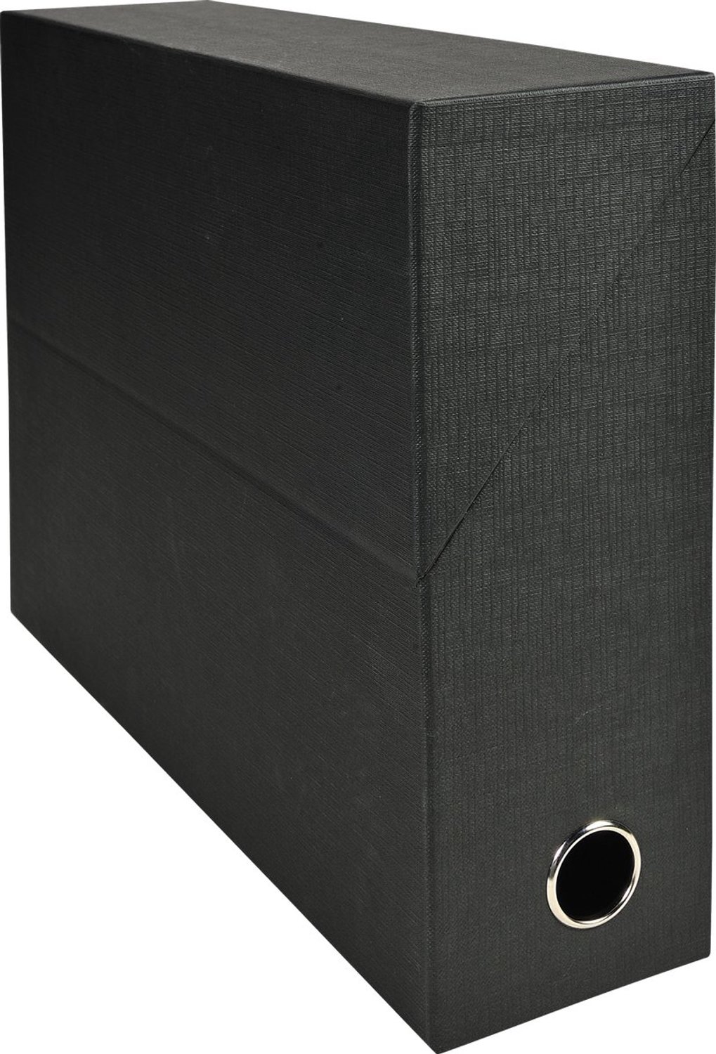 Exacompta Transportdoos Rug 90mm - canvas papier - Zwart - 89521E