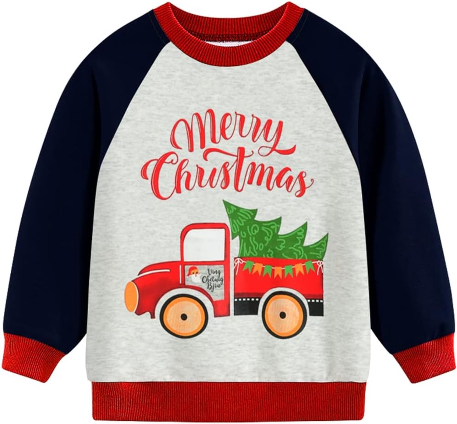 Kersttrui voor jongens 2-7 jaar