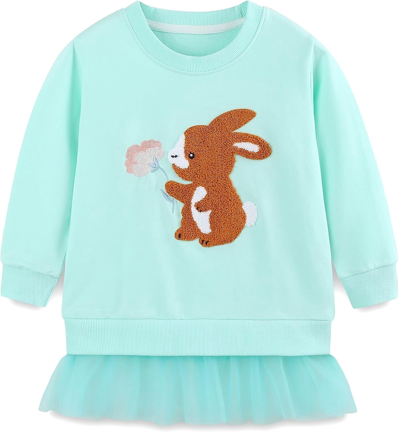 Sweatshirt voor meisjes Kerstcartoon langarm 92-122