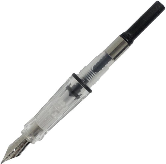 Jinhao 599 Fijne Fountain Pen met Transparante Lichaam — afbeelding 4