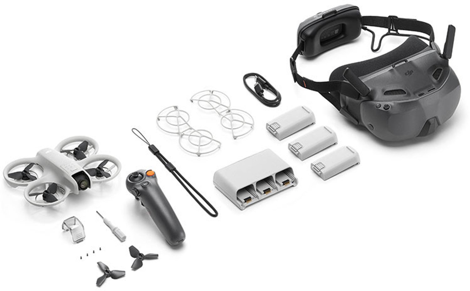 Bol.com DJI Neo Motion Fly More Combo - FPV Drone - DJI Goggles N3 & RC Motion 3 - 4K Ultra HD - 135g - 3 Accu's aanbieding