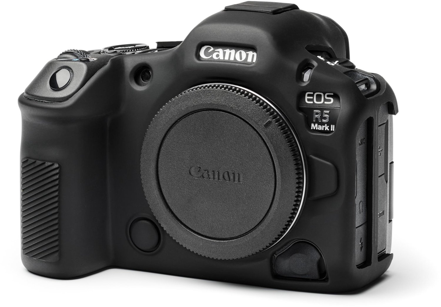 Silicone Camera Cover - Bescherming voor Canon R5 Mark II - Zwart
