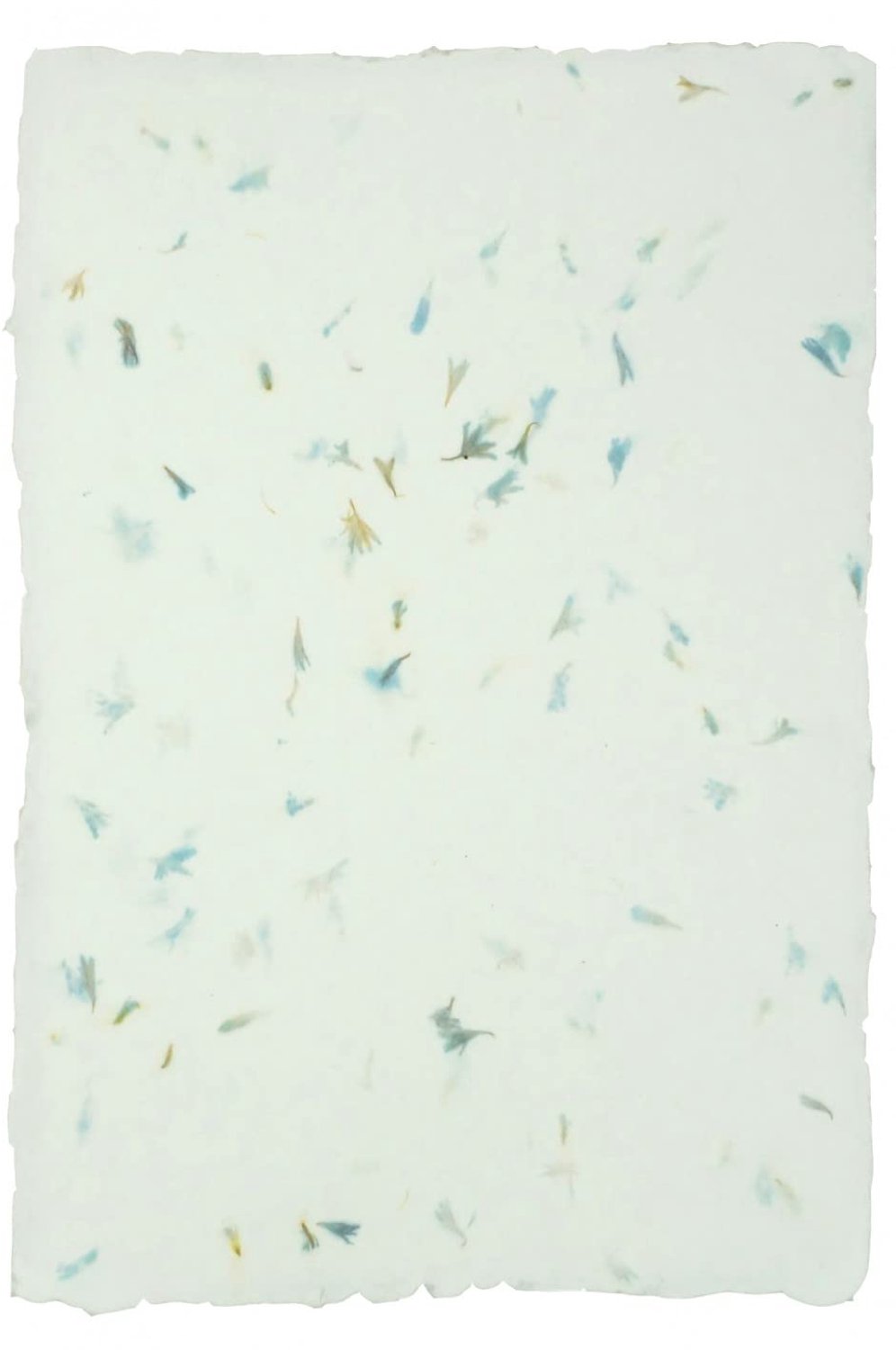 Handgemaakt Papier A4 - 5 vellen - Cornflower