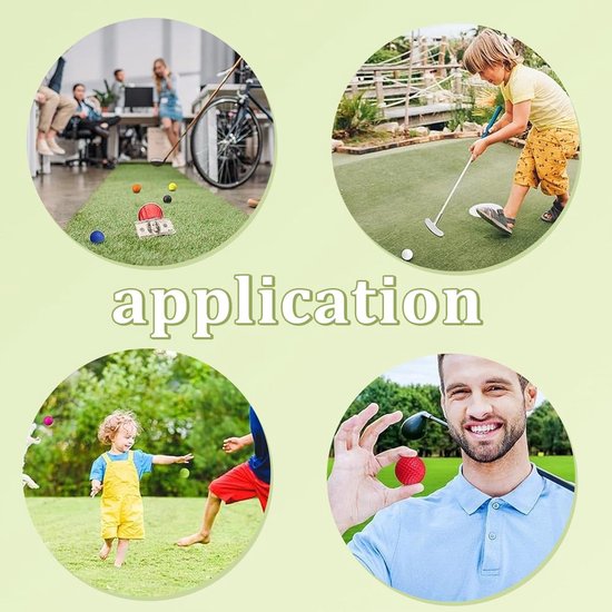 Set van 24 Foam Golfballen voor Training — afbeelding 3