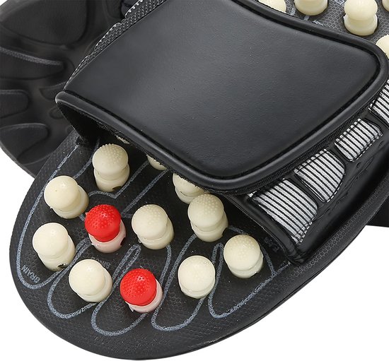Massage-pantoffels - Reflexzonemassage - Verstelbaar voor pijnverlichting - Maat 38-39 - Thuis en lichaamsverzorging - Voor dames — cadeau in Verzorging - foto 2