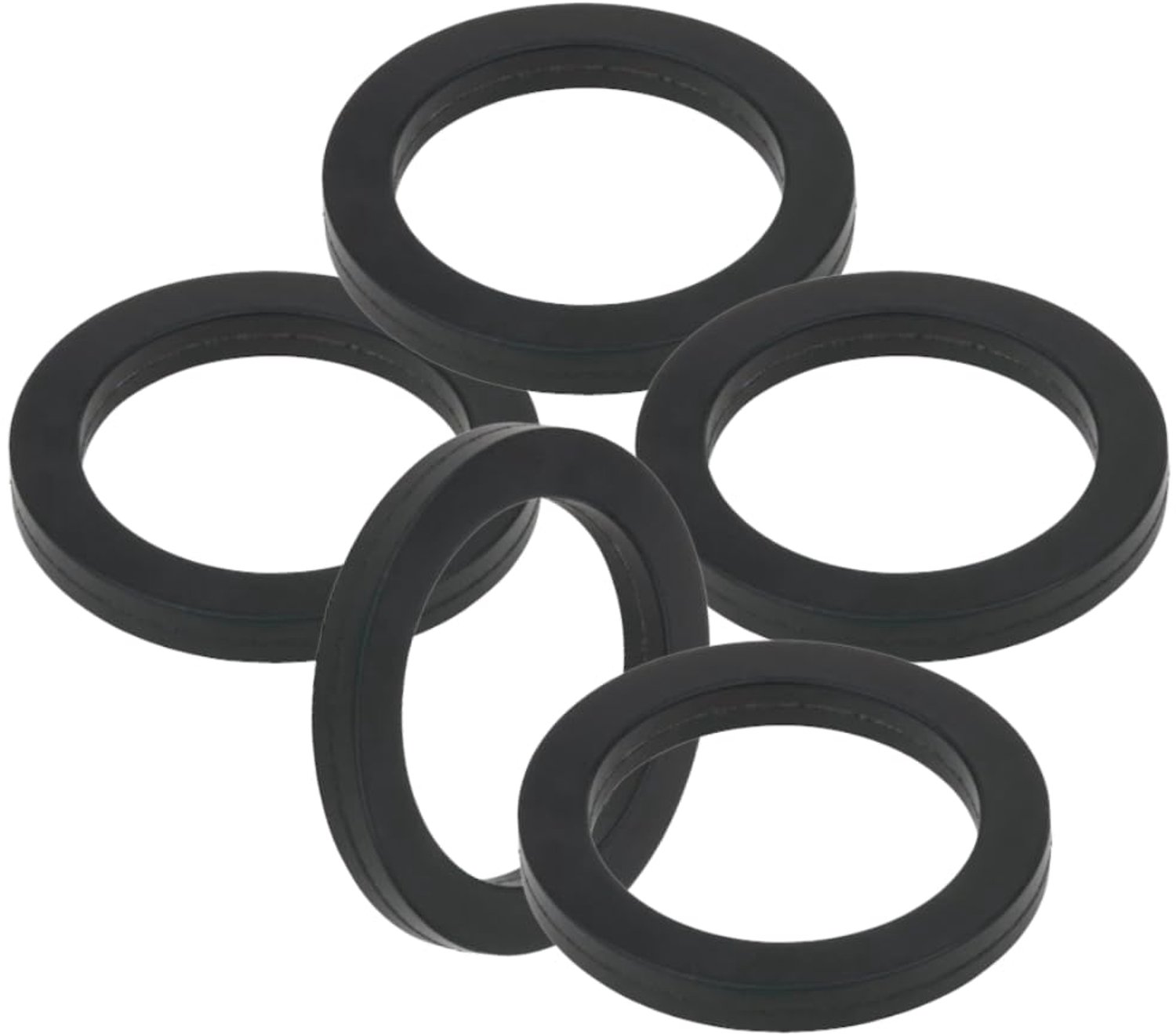 Set van 5 Rubberafdichtingen voor M24 Kranaer - Voor Badkamer en Keuken