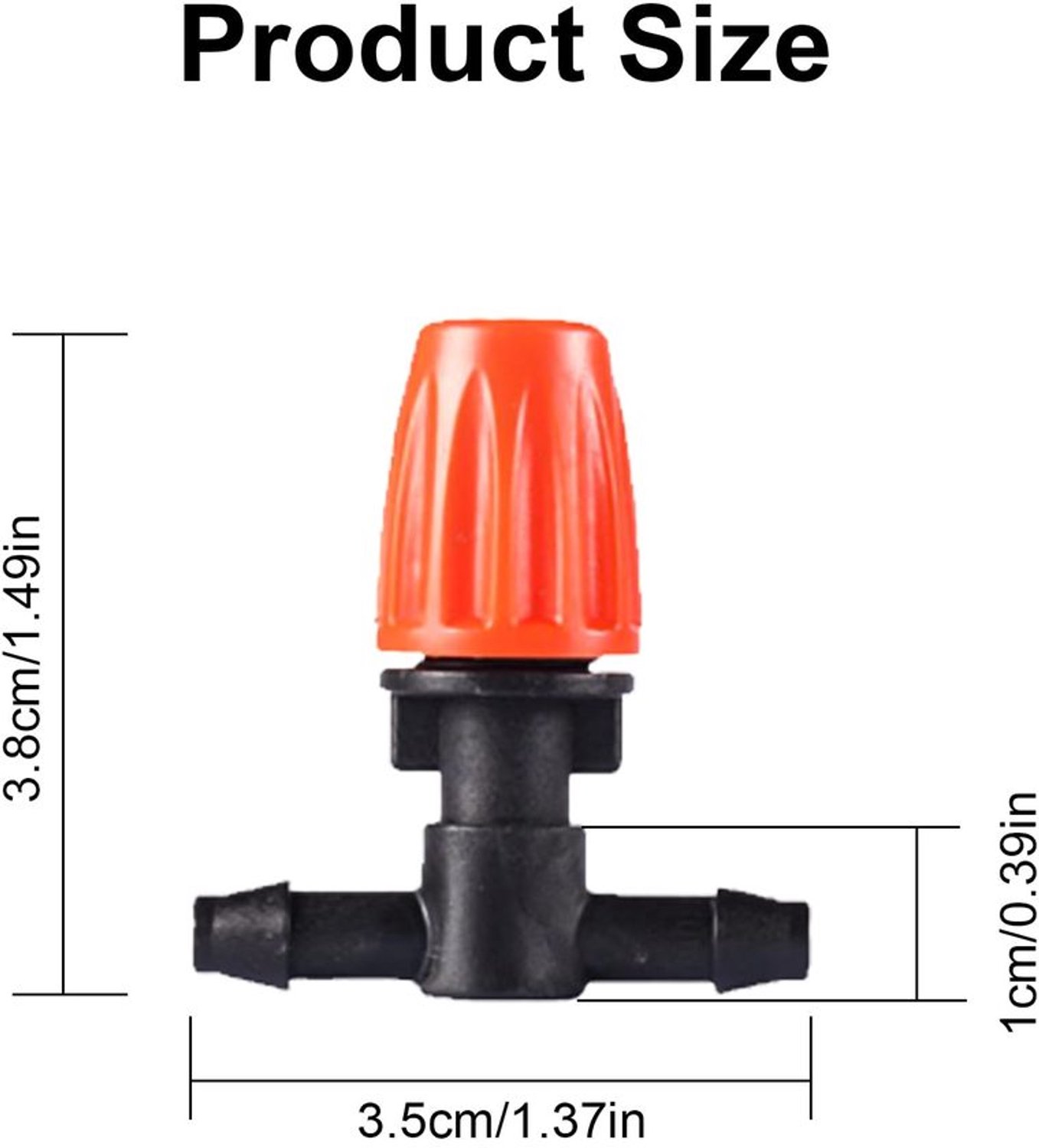 50 Stuks Micro Drip Spray Nozzles voor Irrigatie