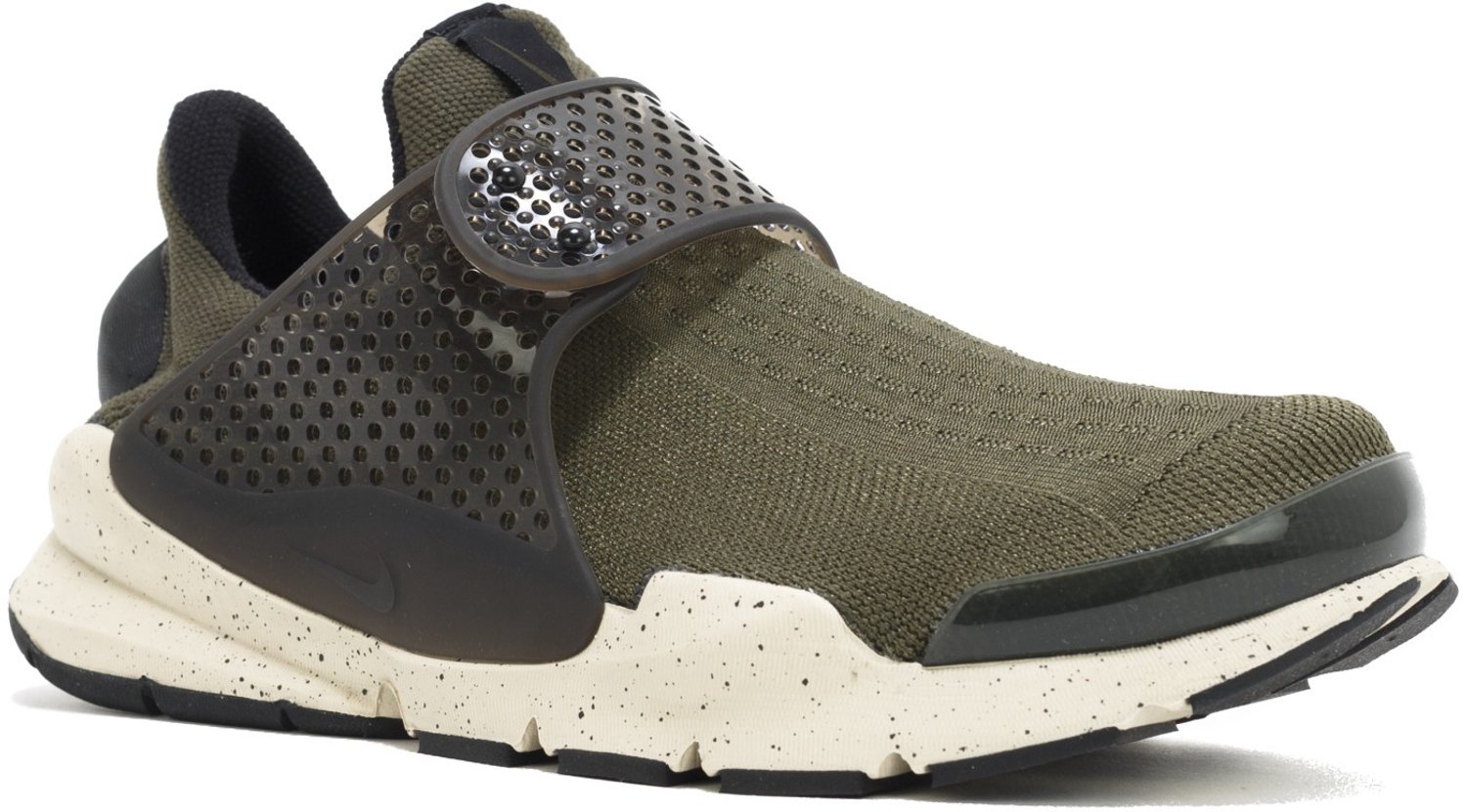 Nike Sock Dart Sneakers – Cargo -Rattan-Total Crimson Kaki Sock Dart Lifestyle Heren Sneakers voor Mannen Groen