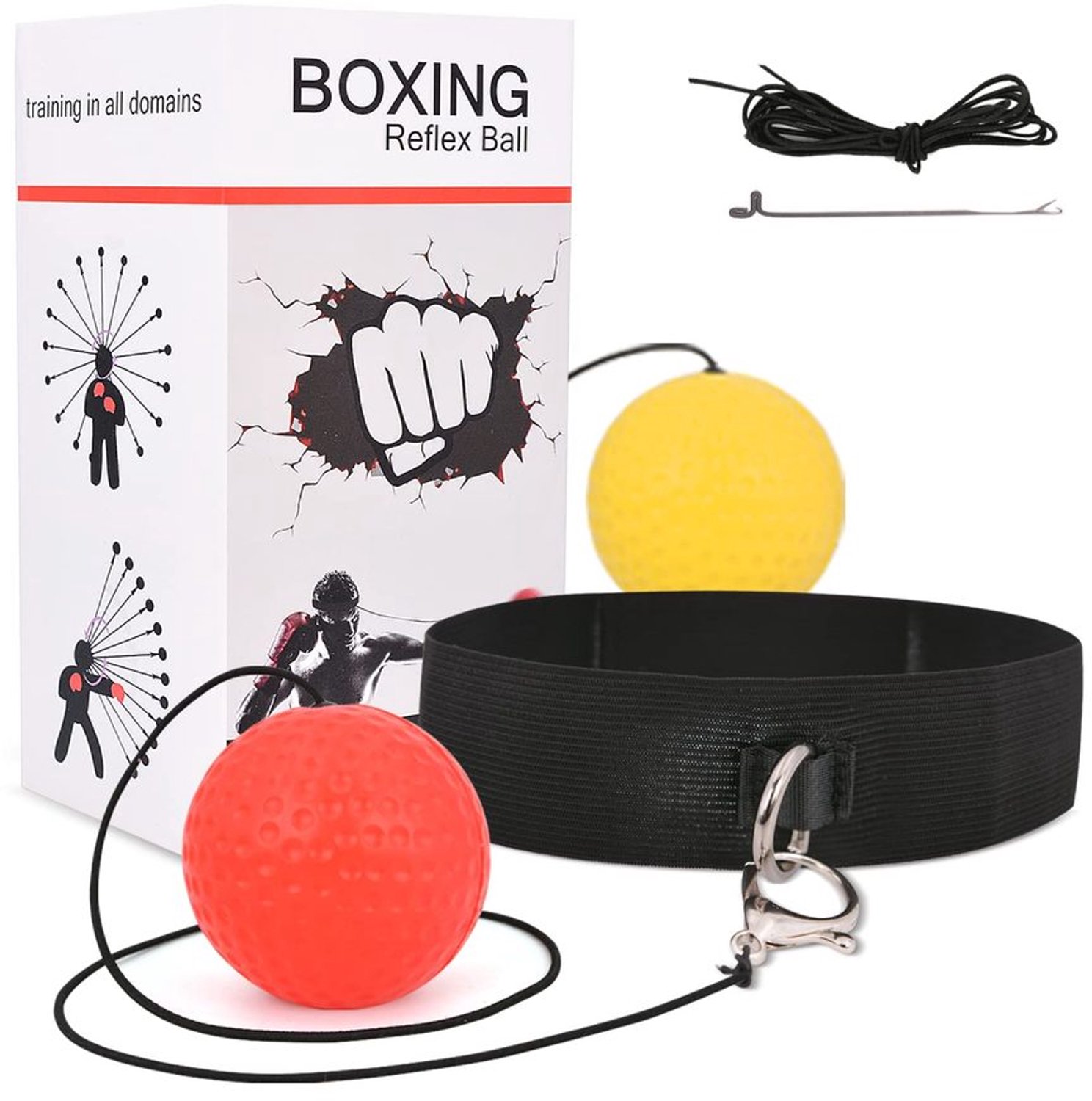 Reflex Bal voor Bokstraining - Verbeter Reactietijd en Coördinatie