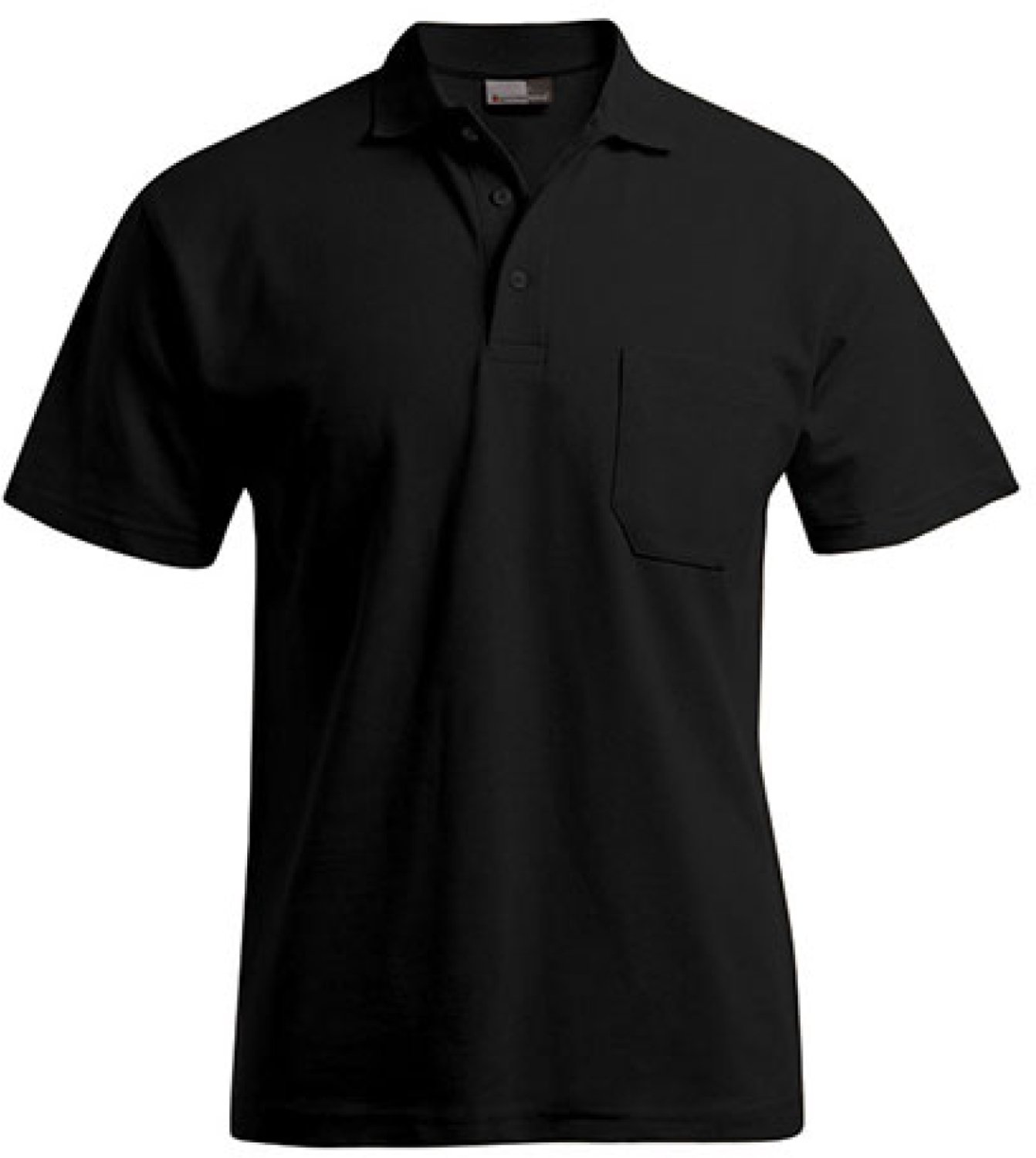 Promodoro - Men´s Heavy Polo Pocket - Black - XXL