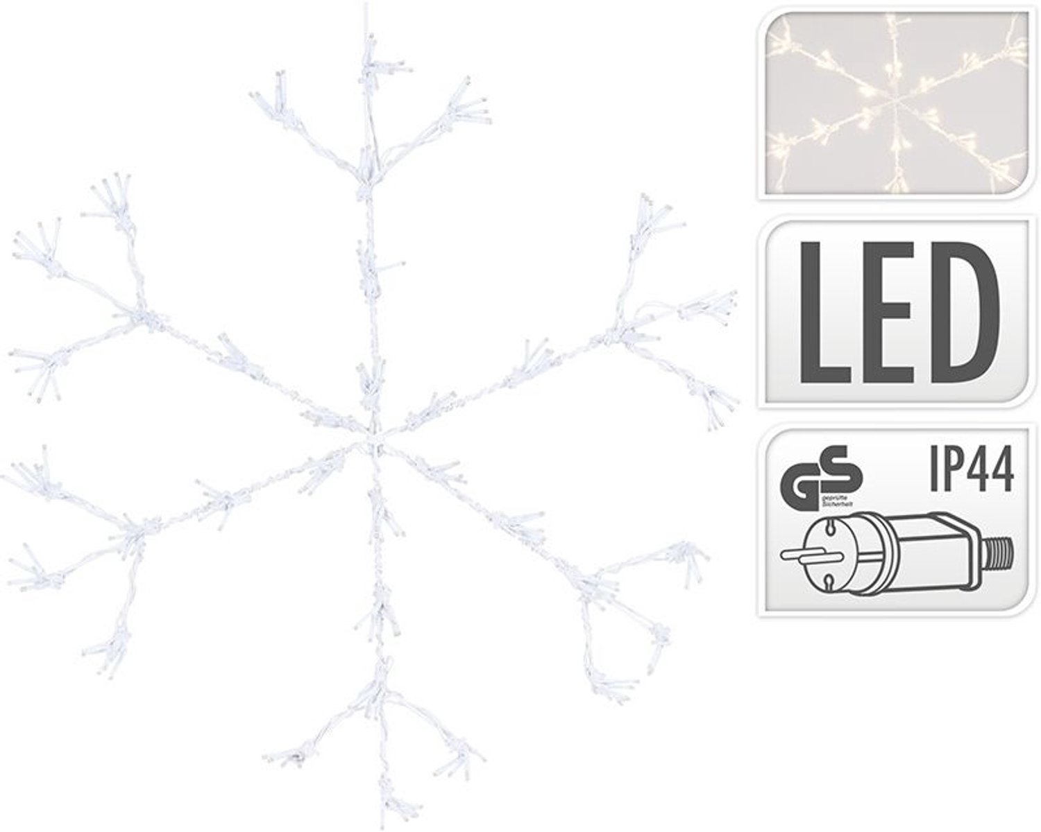 Ambiance-Kerstverlichting-met-216-LED's-sneeuwvlok-60-cm