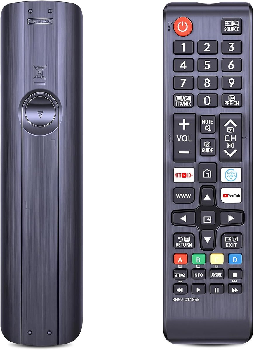 Afstandsbediening voor Samsung TV BN59-01483E - IR afstandsbediening - Plug and play - Hoge prestaties - ShopVlot