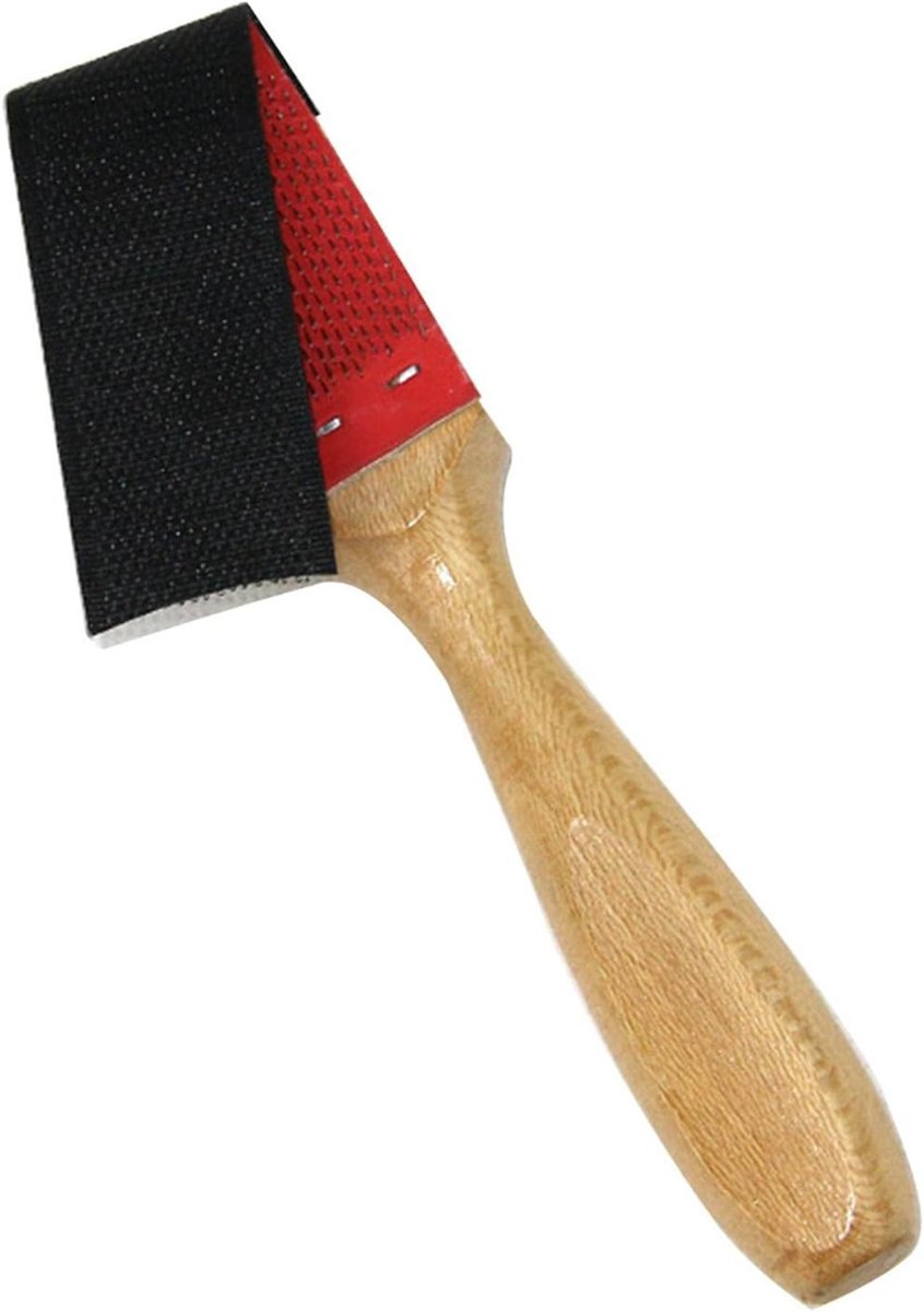 Dance shoe brush, wooden sole, wire cleaning brush for dance shoes, scratch brush, cleaning brush for suede sole - ShopVlot