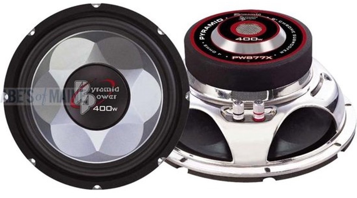 Krachtige auto-subwoofer - diepe bas - compact ontwerp