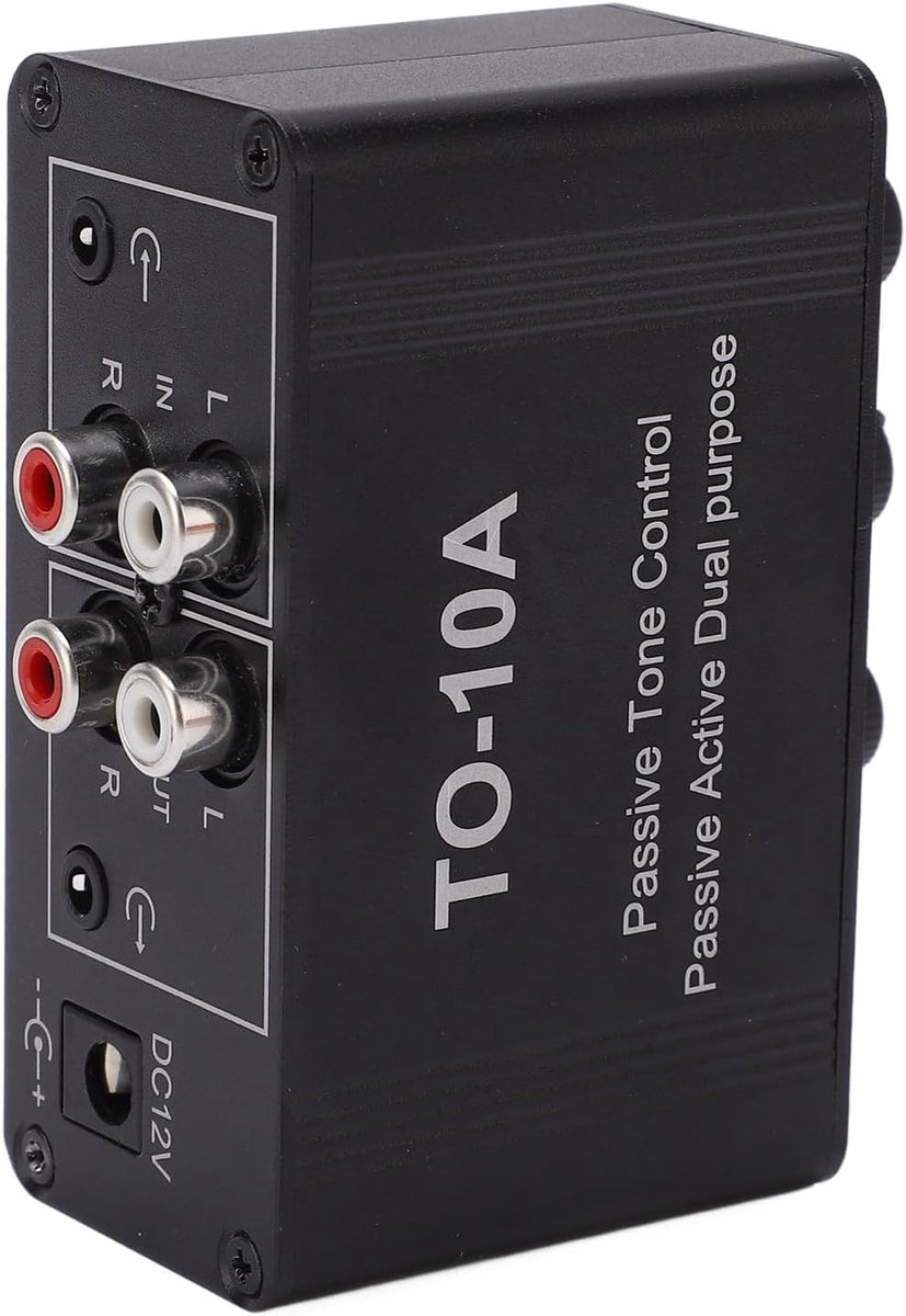 EQ tuner NE5532 met volumeregelaar - passief - verbeterde signaalkwaliteit - perfect voor muziek liefhebbers - ShopVlot