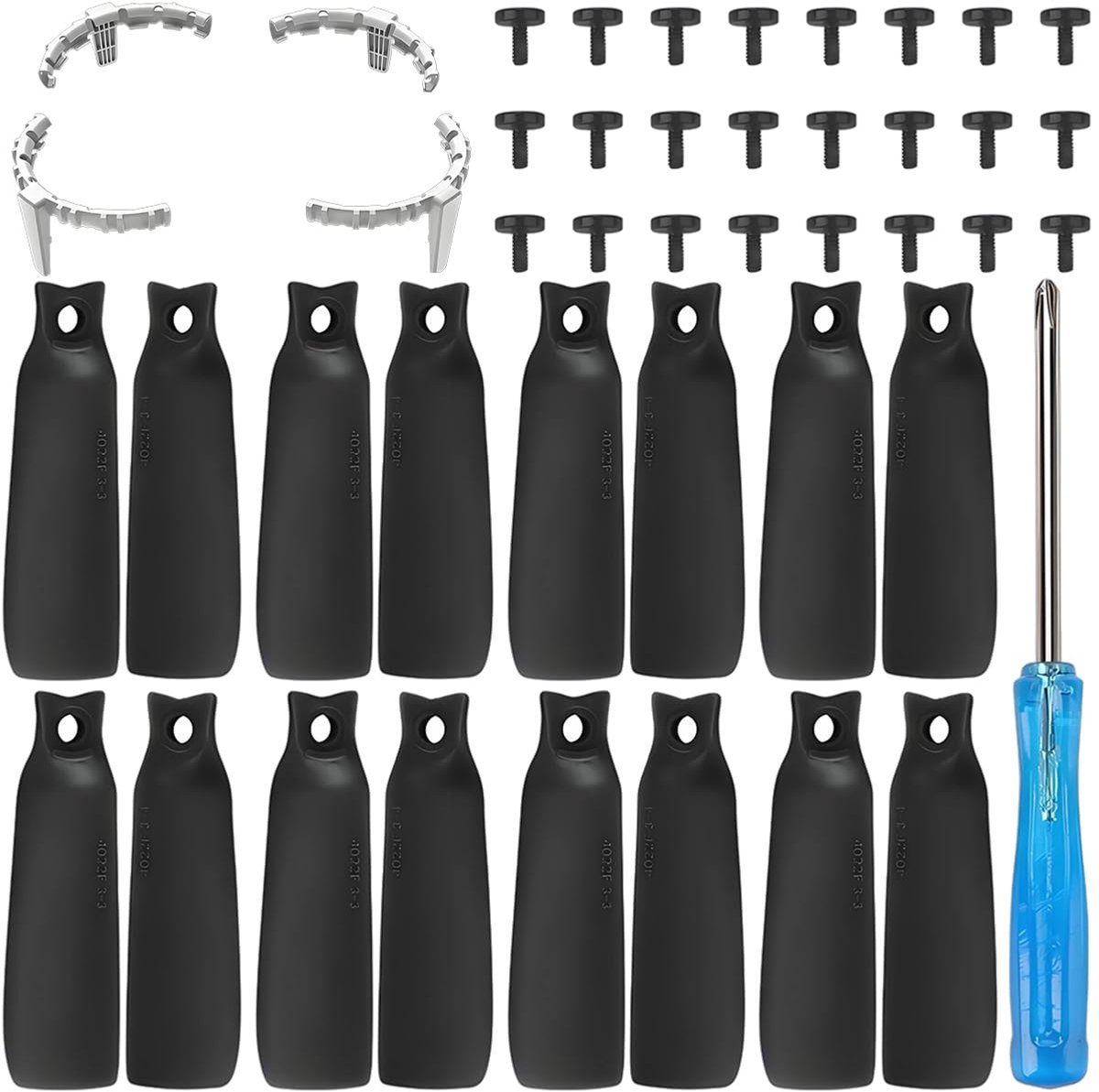 ZHUROUPU 16 stuks propellers voor DJI Flip, 4022F Low Noise met snelspanner, onderdelen en accessoires voor DJI Flip - ShopVlot