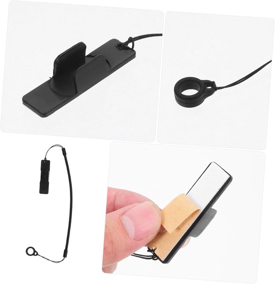 2 stuks elastische Tether Lanyard voor stylus pennen, intrekbare springband voor anti-verlies tekenpennen met - ShopVlot — afbeelding 2