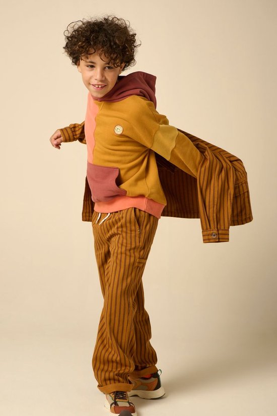 Donkeroranje Colourblock Hoodie