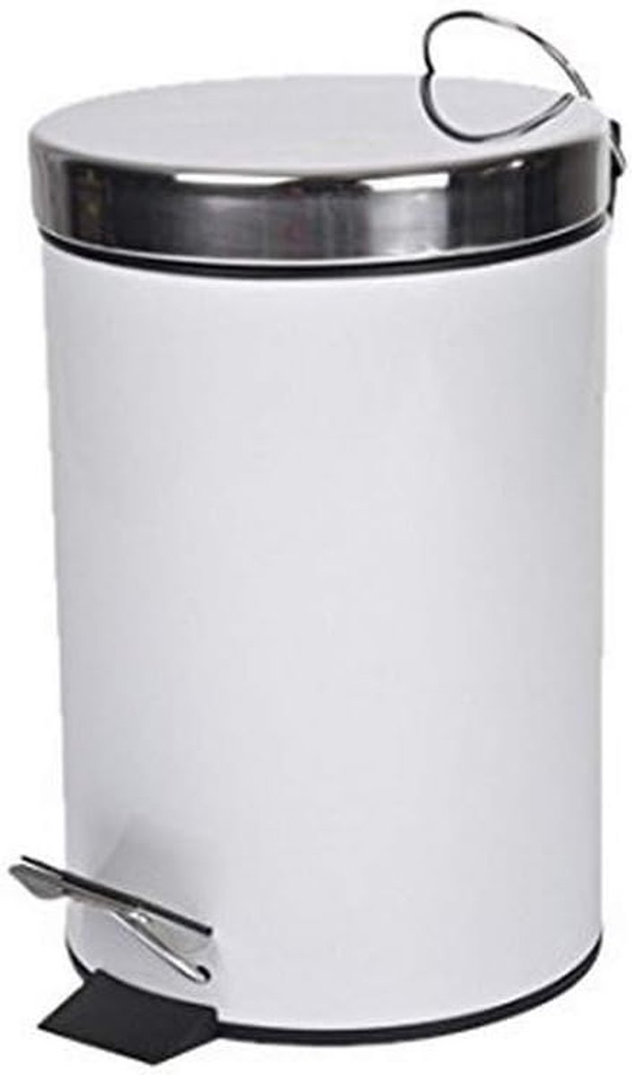 D 'Intérieur afvalemmer metaal 3 L