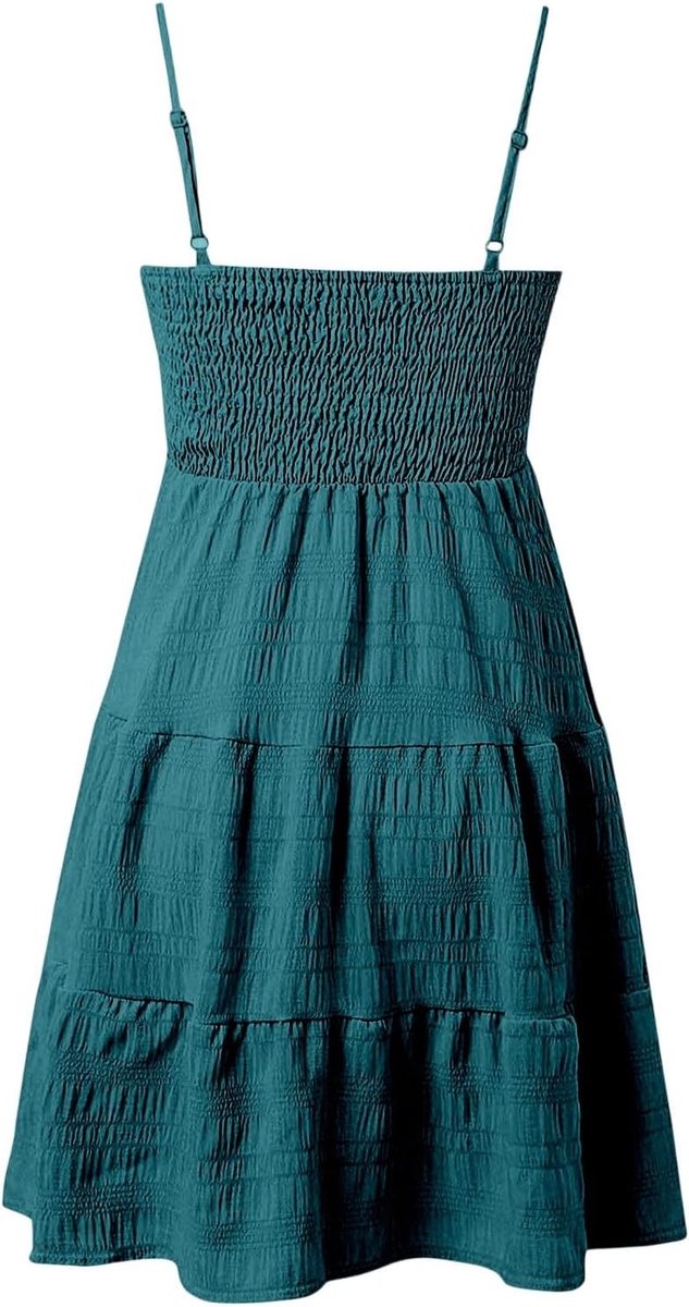 Casual jurk voor dames, elegant, chic, avond, cocktail, ceremonie, grote maat, nauwsluitend, kant, portemonnee, kantoor, winter, klassiek, A44 — afbeelding 3