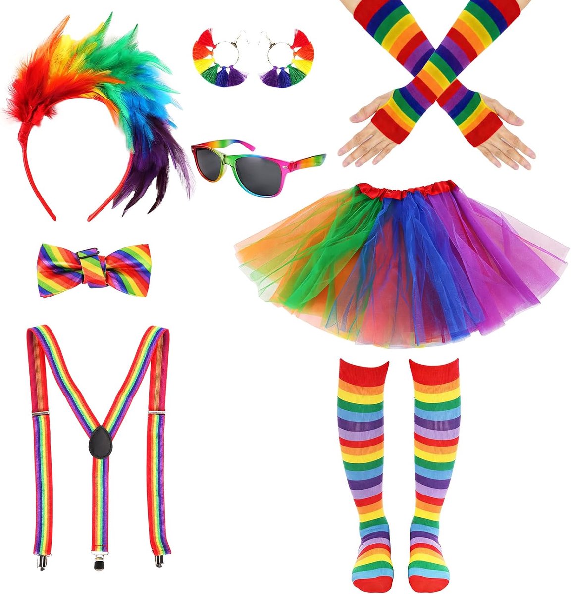 Carnavalskostuum voor Mardi Gras, Carnaval, Volwassenen, Dames, Heren