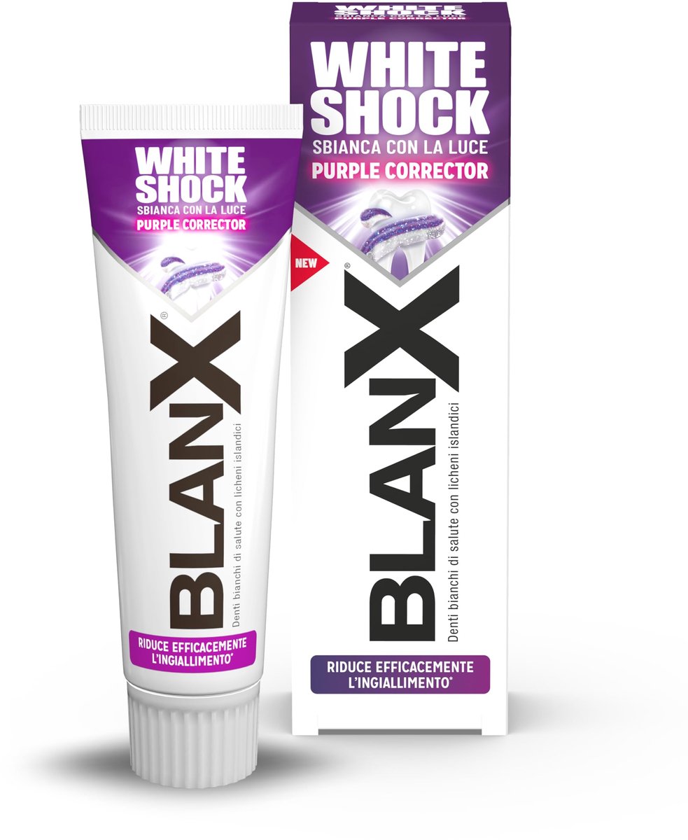 BlanX White Shock Purple Corrector Tandpasta - 75ml