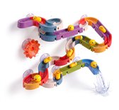 ZoeZo Badspeelgoed Water Knikkerbaan 48-delig - Waterval Glijbaan - Bad Speelset met Eendjes - Voor Baby en Peuter