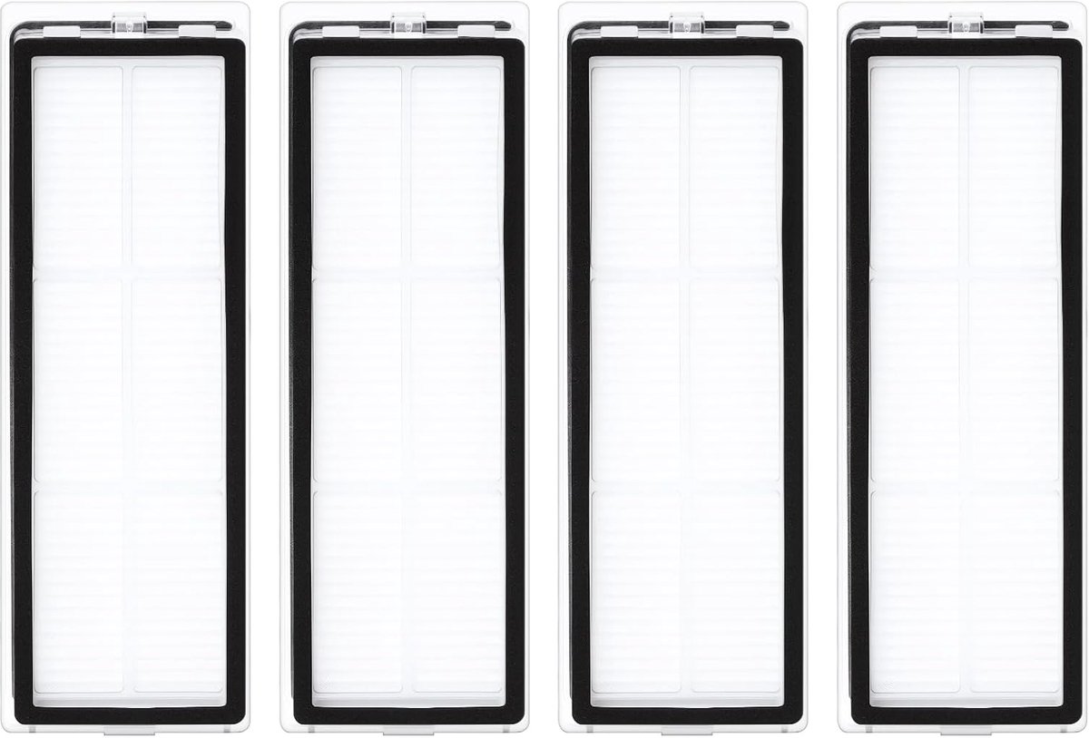 Filter voor Xiaomi X20+/X10+, filtervervanging voor Dreame L10s PRO Gen 2/L10s Ultra/L10 Ultra/L10 Prime/S10/S10 PRO/S20/S20 PRO/D10 Plus Gen2/D20/D20 Pro Plus robotstofzuiger