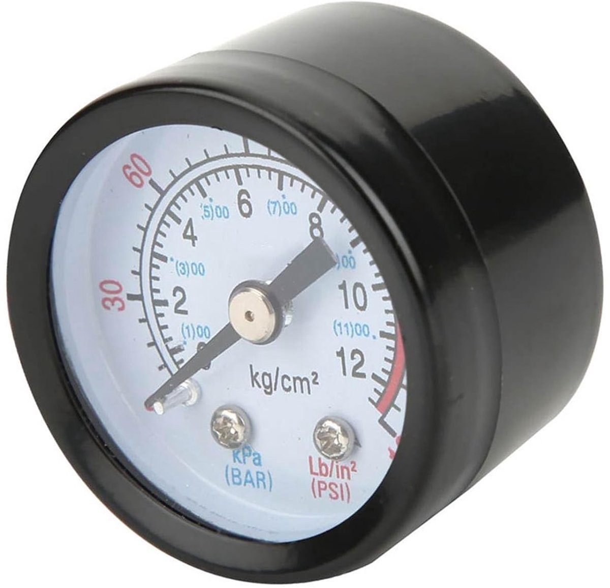 Iron Shell Air Compressor Manometer, Screw and Piston Compressor