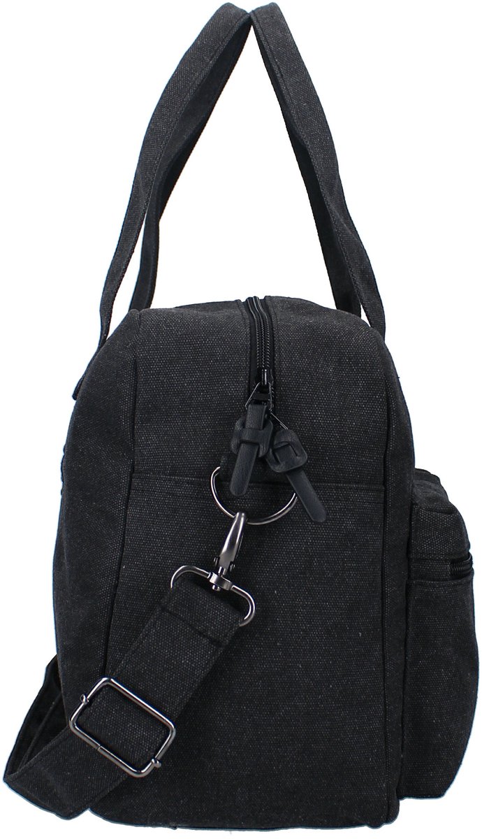 Luiertas Kidzroom - Denim Zwart - Inclusief Bijpassend Verschoningsmatje - 40x28x16 cm — afbeelding 2