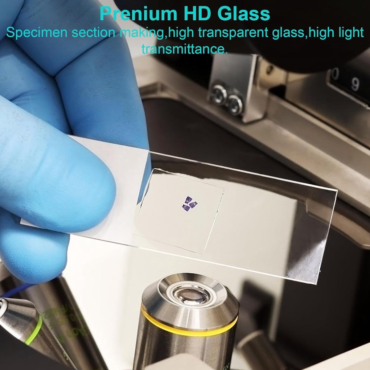 Microscopische glazen 50 stuks 76 x 26mm - 100 dekglaasjes 18 x 18mm - optisch glas - SnelShoppen
