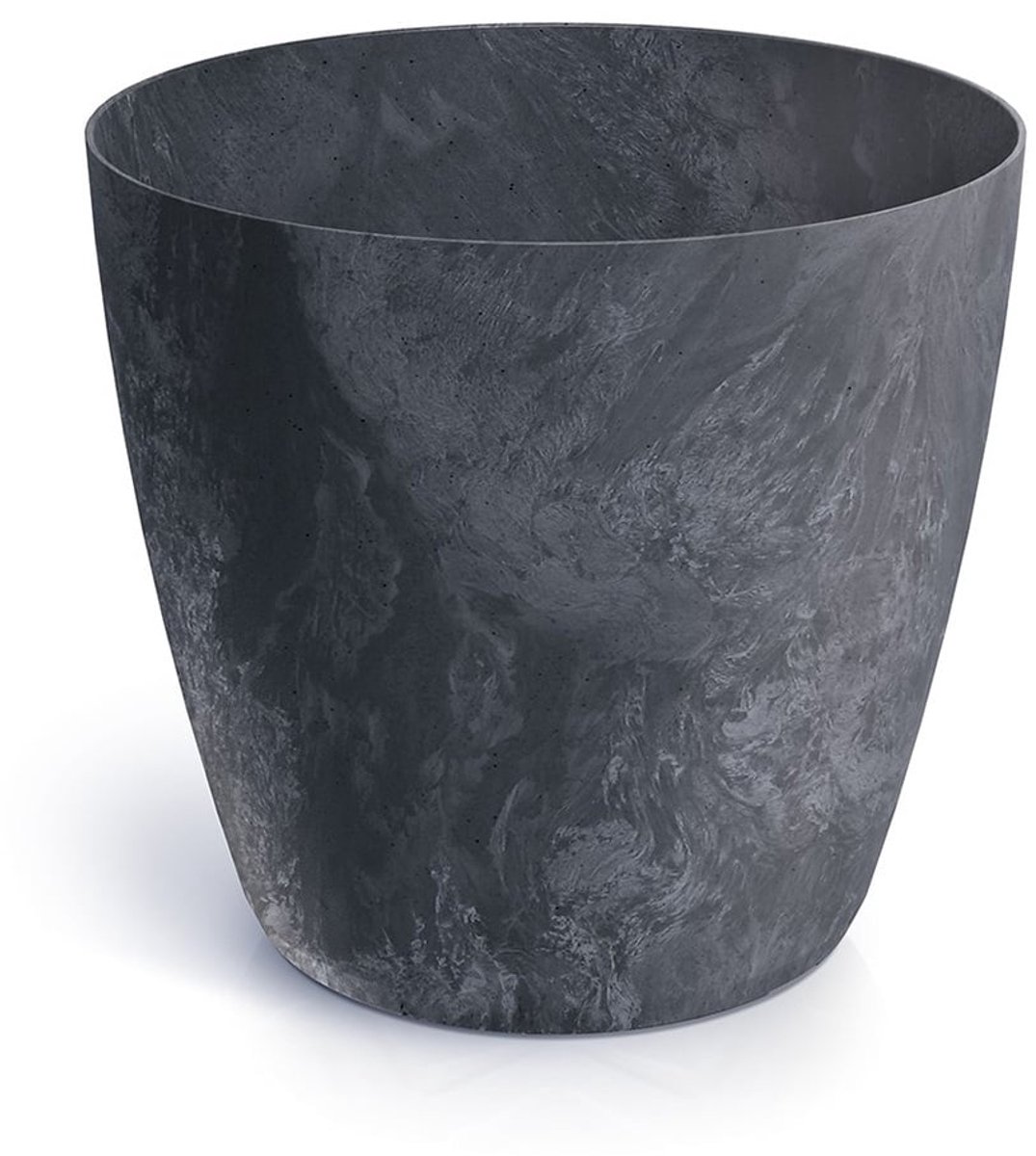 Prosperplast Mate bloempot - Beton effect antraciet 30 cm