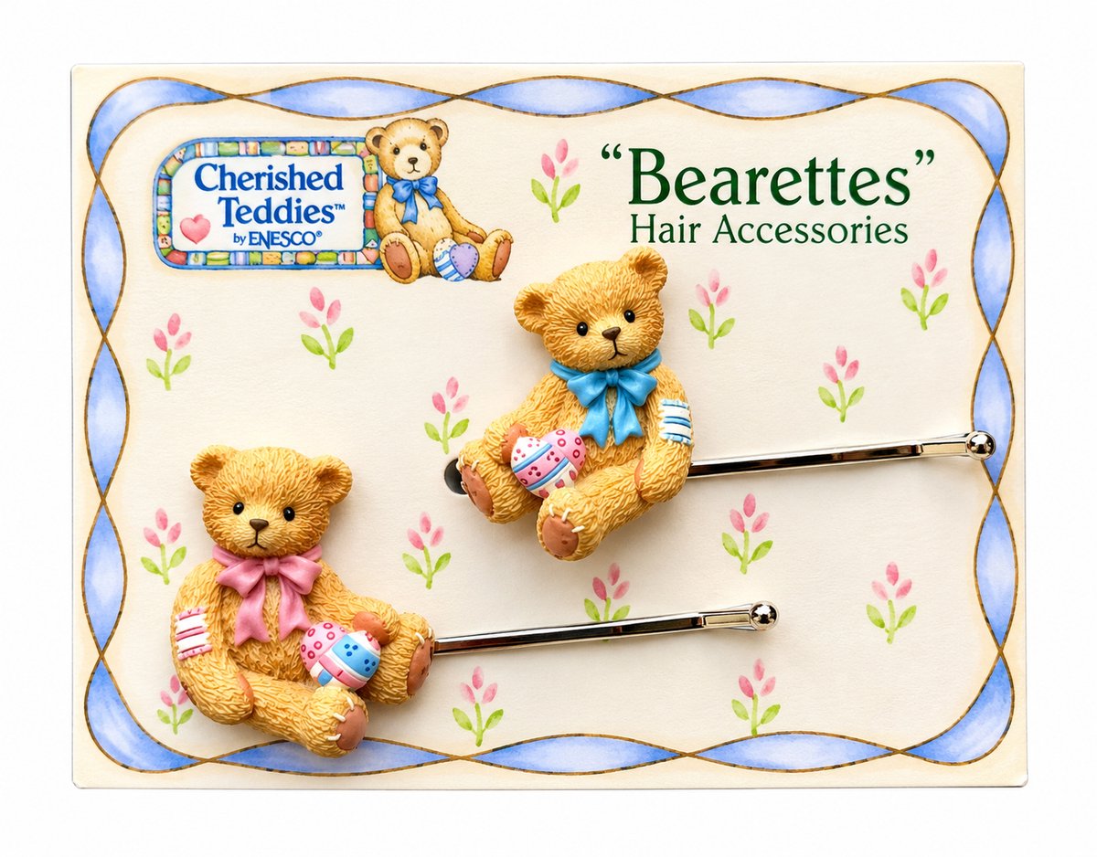 Cherished Teddies - Bearettes - Hair accesoiries - 273600 - Haarspelden