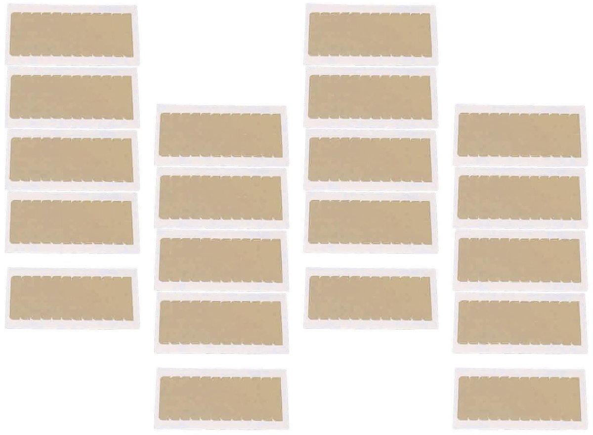 Dailygoods- Haartape 240 Stuks - Dubbelzijdige Tape - Waterdicht - Zweetbestendig - Sterke Hechting - Comfortabel Gebruik - Wigtape