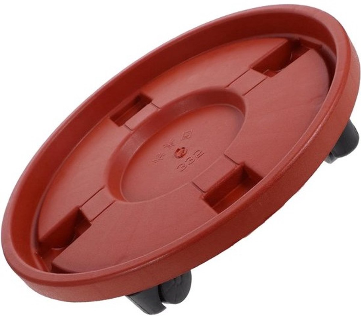 Planten trolley - Rolplantenbak - Planten verplaatsen - Draaibare wielen - 335 cm diameter - Zwart
