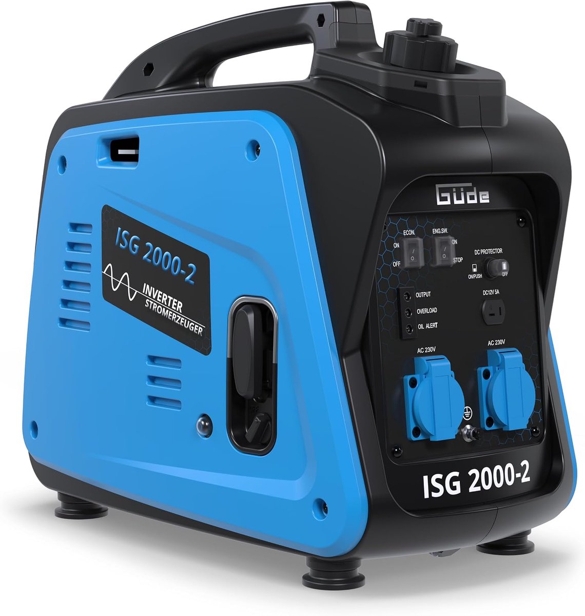 Inverter Power Generator 53.5L x 27.5W x 46.5H cm - Industrohome