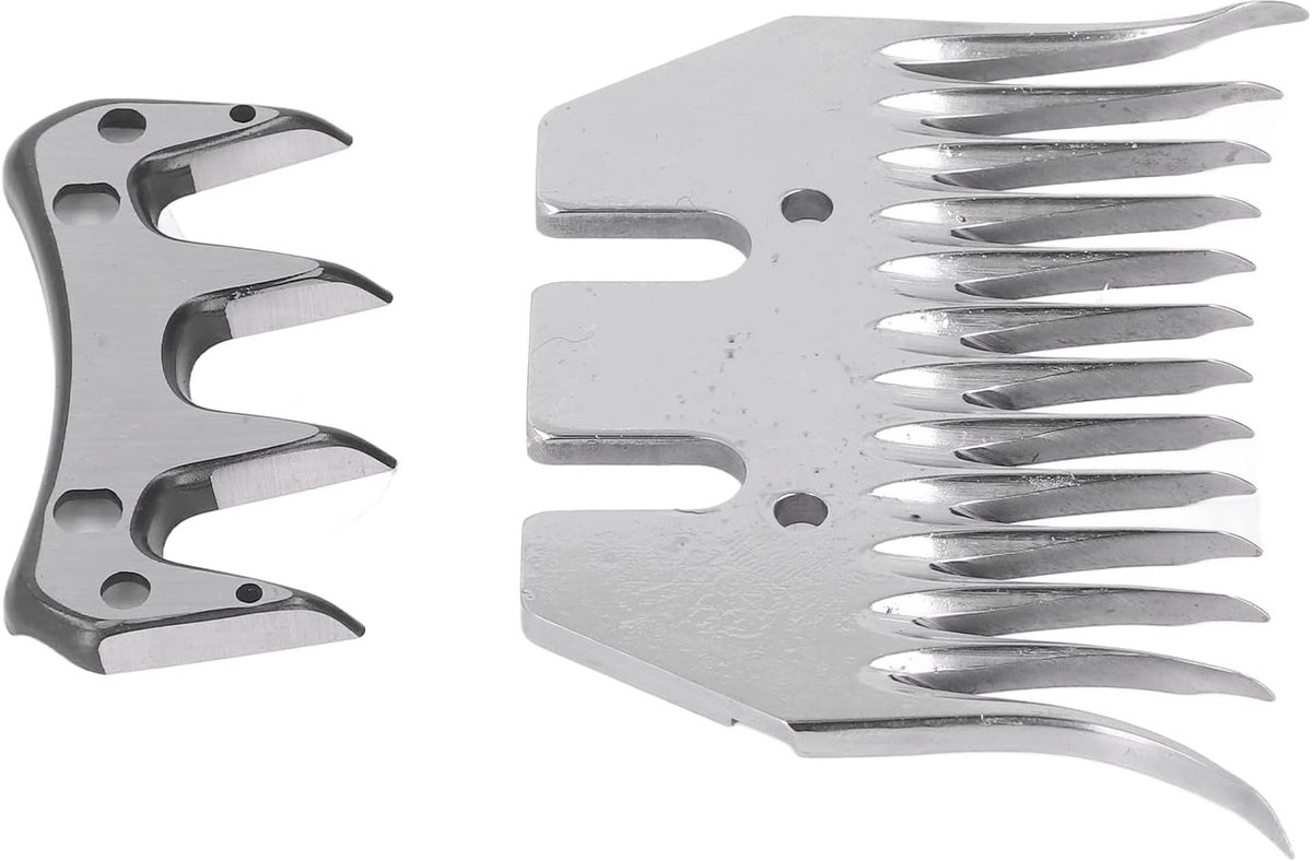 13 Tanden Schapen Scheren Messen Schapen Scharen Blade Gebogen Wol Clipper Kam Cutter Trimmer Accessoire Set Kit