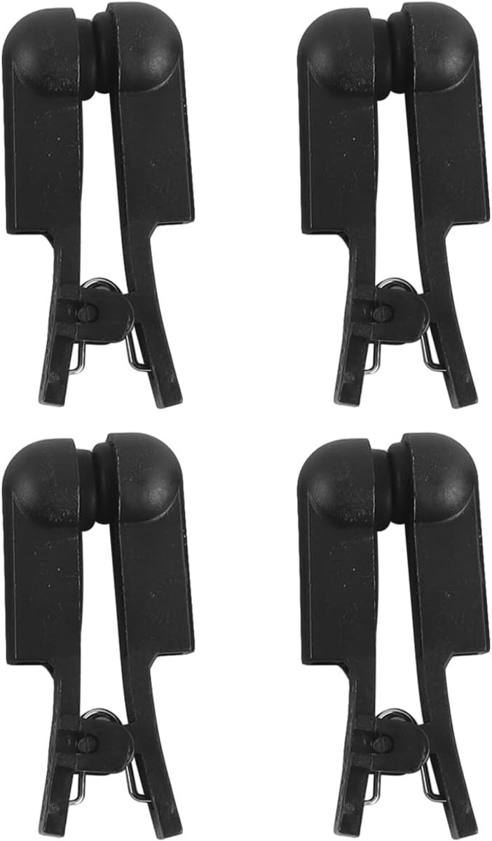 Set van 4 oorclip-elektroden van 2 mm, geleidend siliconen met universele 2,0 mm pinconnector voor verbeterde slaap en spierherstel.