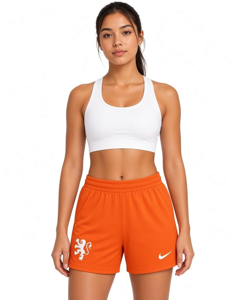 Nike Nederland OranjeLeeuwinnen Kortebroekje 2025-2027 Dames Maat XXL