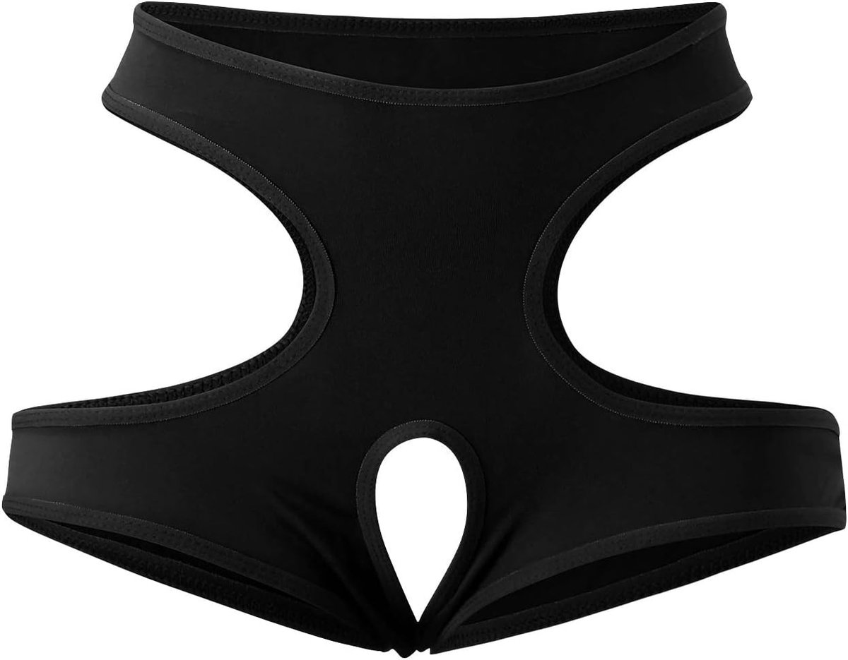 Lingerieset kant satijn babydoll transparant grote maat dames open rug charmant zacht nacht A382