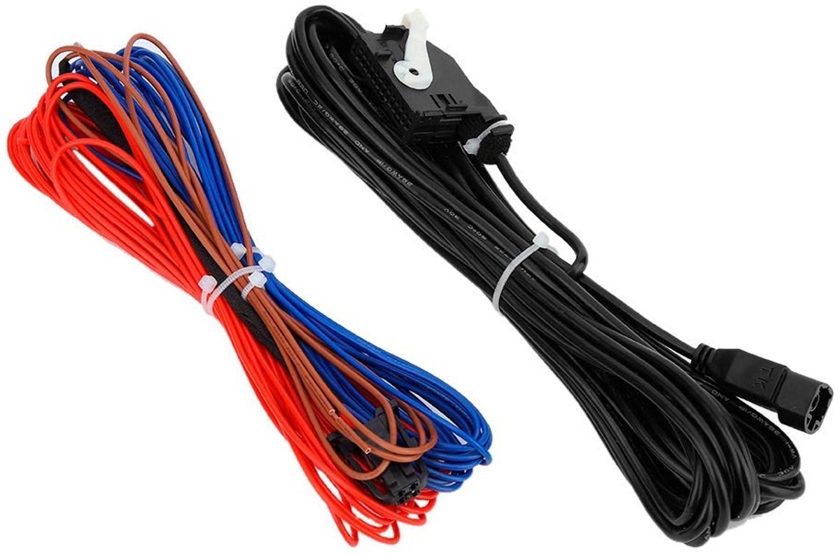 Camera kabelboom, RGB achteruitrijcamera kabelaansluiting video harness geschikt voor RNS315 RNS510 RCD510