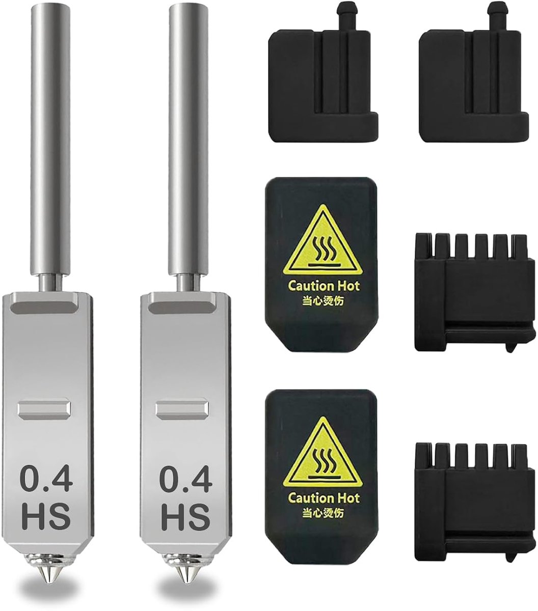0,4 mm Kobra S1 Max Nozzle gehard staal mondstuk voor Anycubic