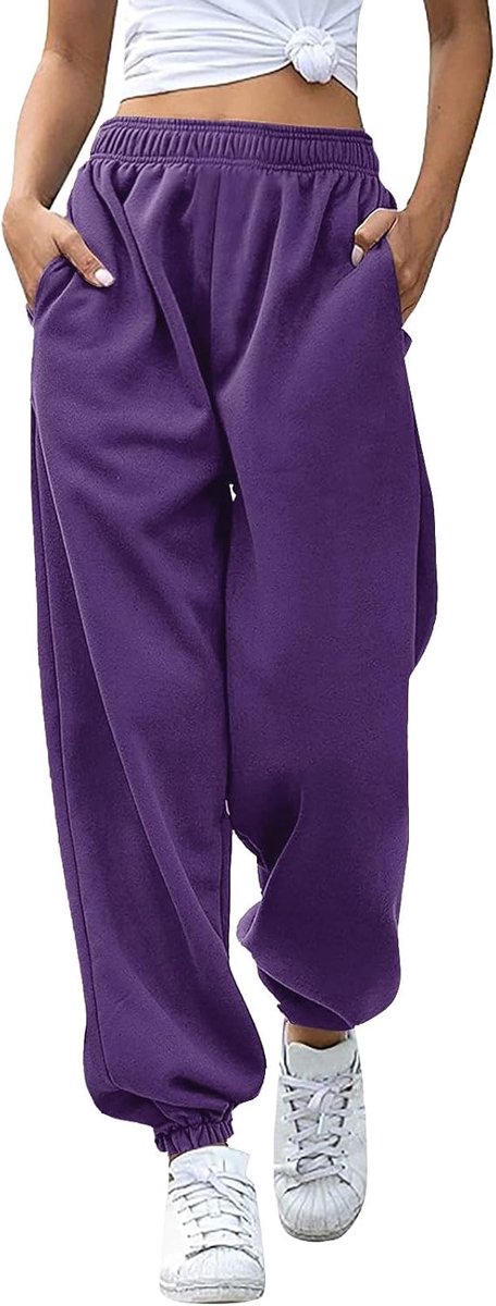 2026 Joggingbroek voor dames, yogabroek met taillezakken